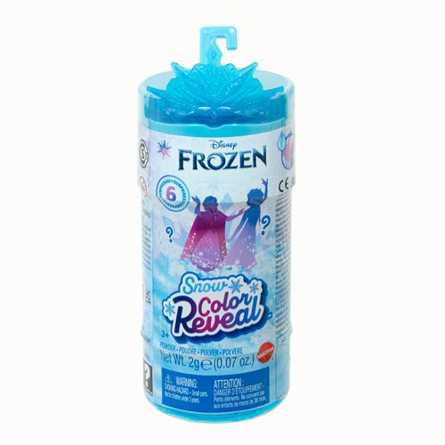 Disney Frozen Snow Color Reveal Doll Mix 1 Case of 4