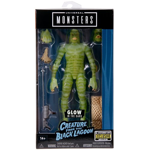 Universal Monsters Creature from the Black Lagoon Glow-in-the-Dark 6-Inch Action Figure - Entertainm
