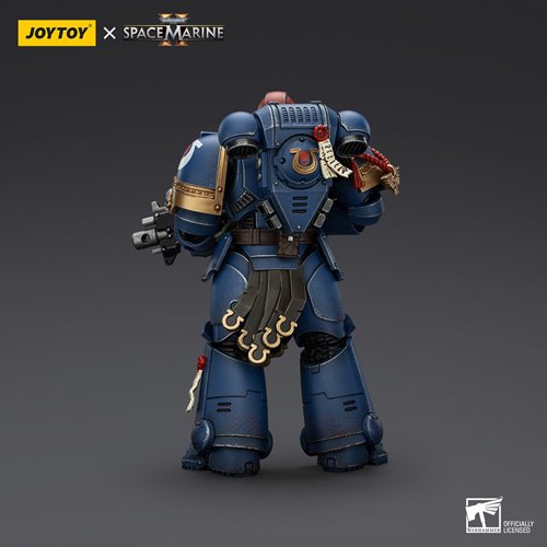 Joy Toy Warhammer Space Marine II Ultramarines Sergeant Gadriel Collectors Edition 1:18 Scale Action