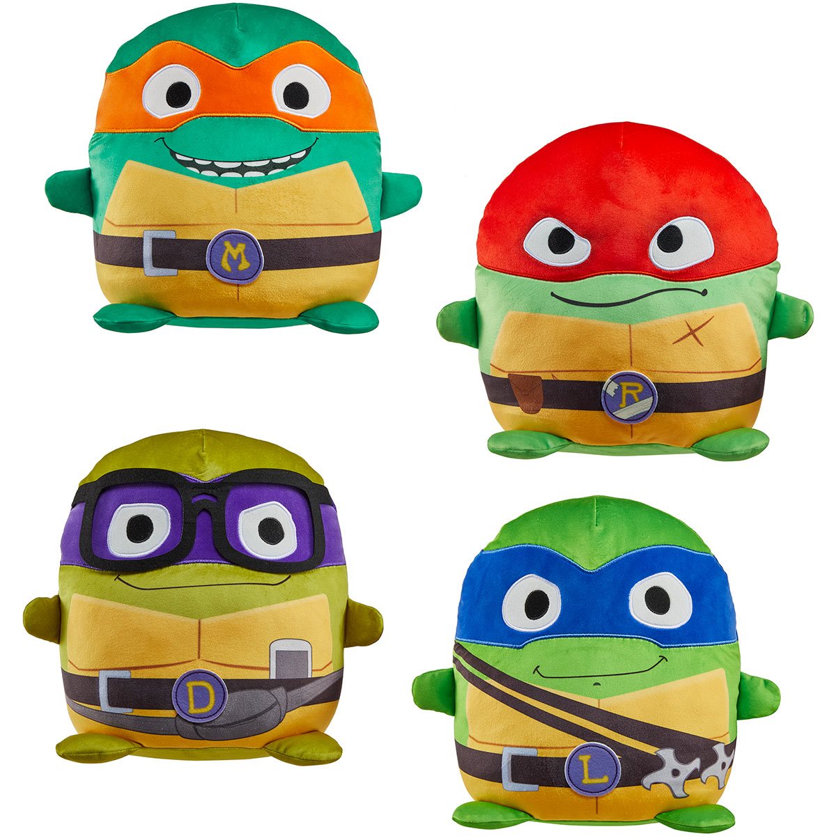 Teenage Mutant Ninja Turtles: Mutant Mayhem Case of 6 8 Plushes
