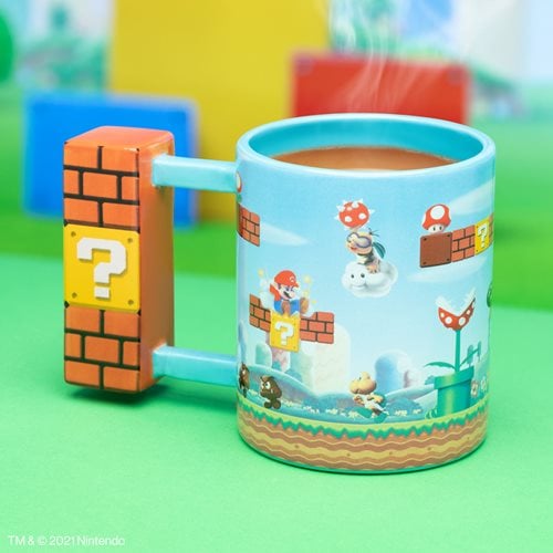 Super Mario Level Shaped 18.5 oz. Mug