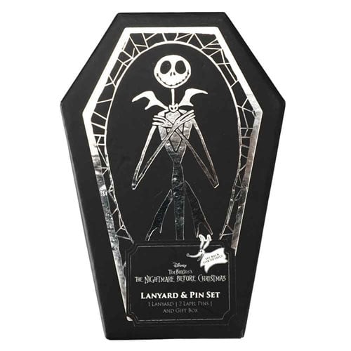 The Nightmare Before Christmas Pin and Lanyard Set
