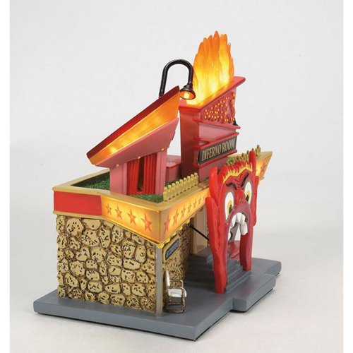 Hot Properties Village Beetlejuice Dante's Inferno Lounge Statue