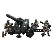 Joy Toy Warhammer 40,000 Astra Militarum Ordnance Team with Bombast Field Gun 1:18 Scale Action Figure Set