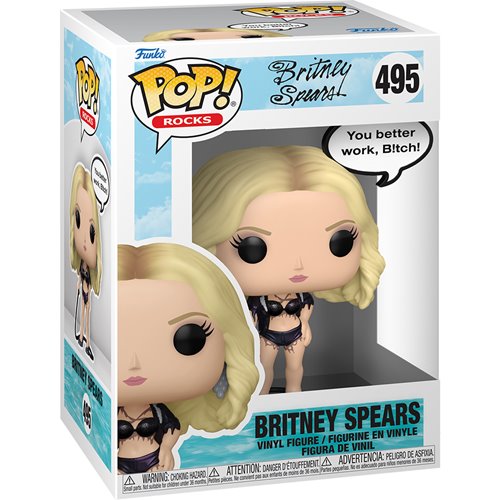 Britney Spears Work B!tch Funko Pop! Vinyl Figure