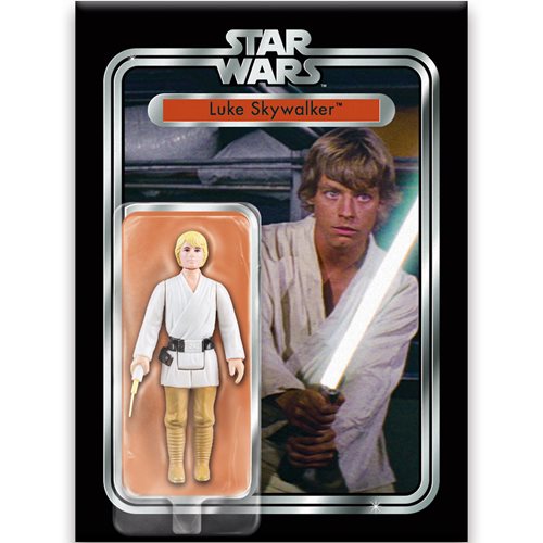 Star Wars Luke Skywalker Flat Action Figure Magnet
