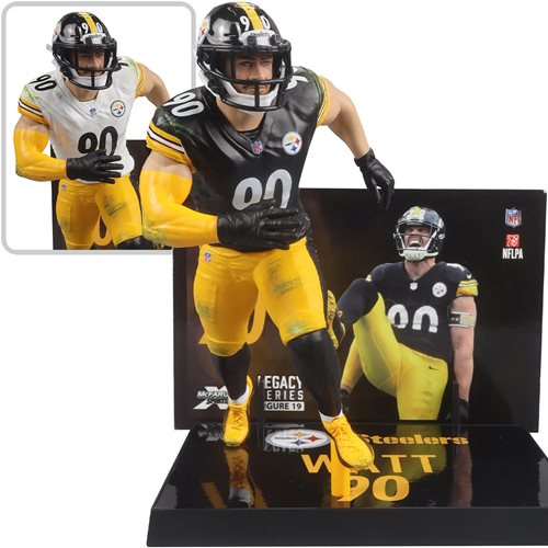 NFL SportsPicks 2024 Wave 2 Pittsburgh Steelers TJ Watt 7-Inch Scale Posed Figure