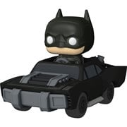 The Batman in Batmobile Super Deluxe Pop! Vinyl Vehicle, Not Mint