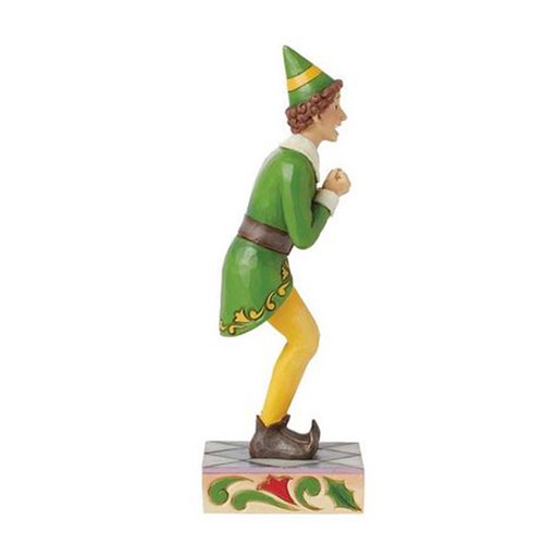 Elf Buddy Excited Pose by Jim Shore Statue
