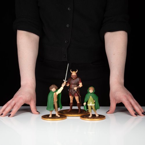 The Lord of the Rings Animated Film PVC Wave 2 Figures Set of 3