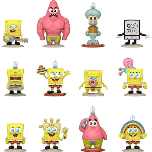 SpongeBob SquarePants 25th Anniversary Funko Mystery Minis Mini-Figure - Random 4-Pack