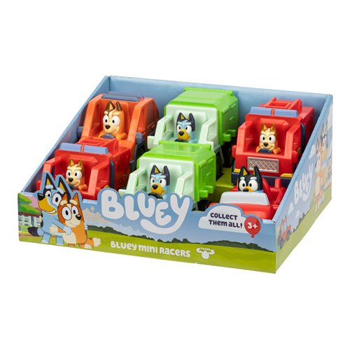 Bluey Series 12 Mini Racers Case of 6