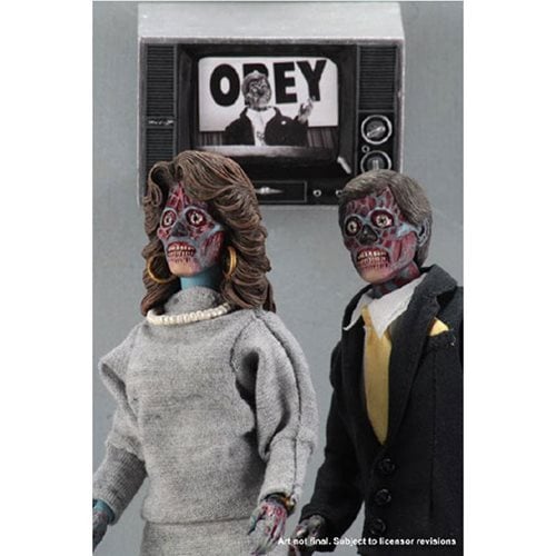 They Live 8-Inch Scale Clothed Action Figure 2-Pack