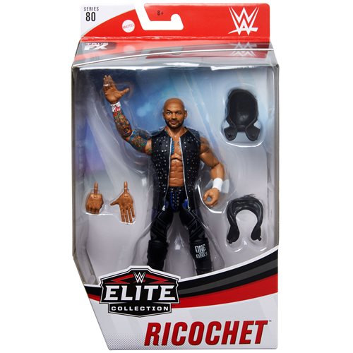 WWE Ricochet Elite Series 80 Action Figure