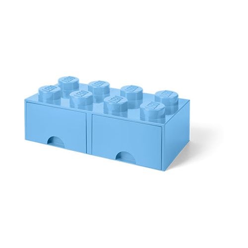 LEGO Light-Blue Brick Drawer 8