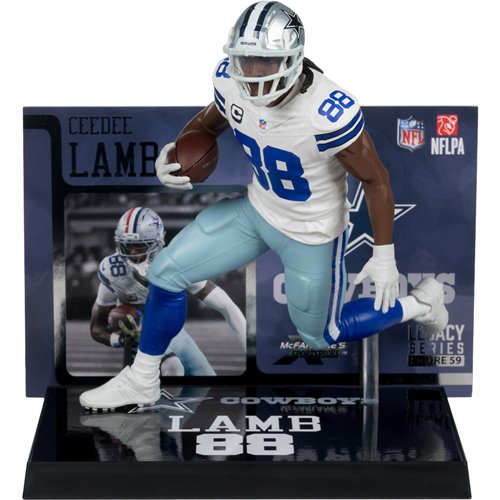 NFL SportsPicks Dallas Cowboys CeeDee Lamb 7-Inch Posed Figure