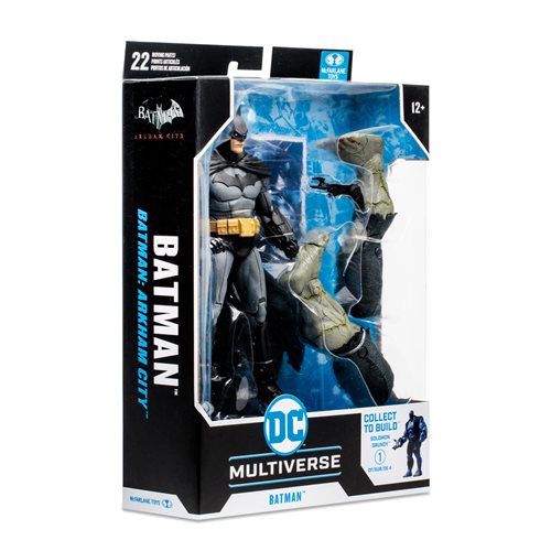 DC Gaming Build-A Wave 1 Batman: Arkham City Batman 7-Inch Scale Action Figure