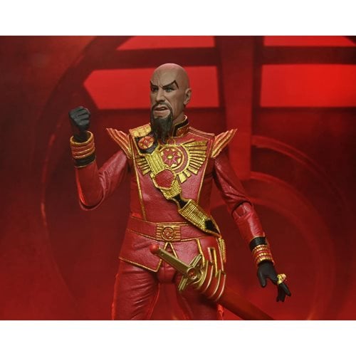 King Features Flash Gordon The Movie Ultimate Ming Red Military Outfit Version 7-Inch Scale Action F