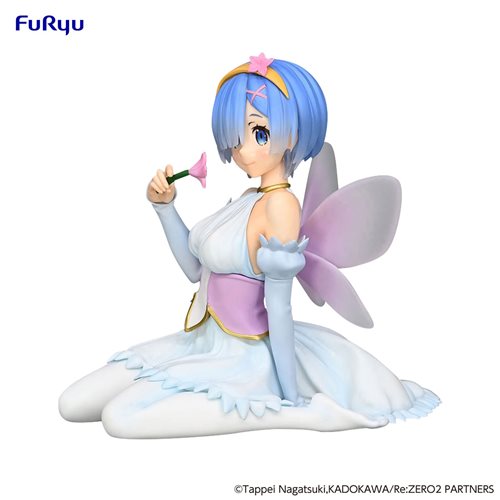 Re:Zero Starting Life in Another World Rem Flower Fairy Version Noodle Stopper Statue