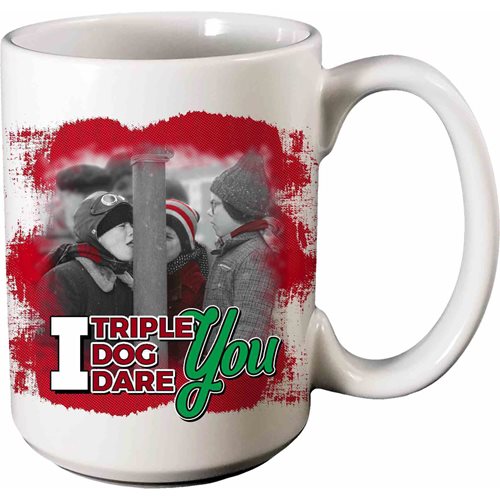 A Christmas Story Triple Dog Dare 12 oz. Ceramic Mug