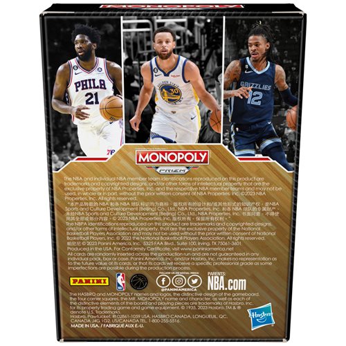 Monopoly Prizm: 2022-23 NBA Trading Cards Booster Box