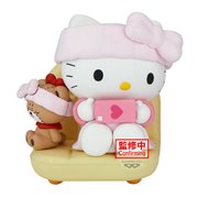 Sanrio Hello Kitty Nakayoshi Memories Relaxing Time at Home Statue
