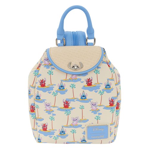 Lilo & Stitch Stitch, Angel, and Leroy Micro Mini-Backpack
