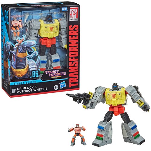 Transformers Studio Series 86-06 Leader Grimlock and Autobot Wheelie