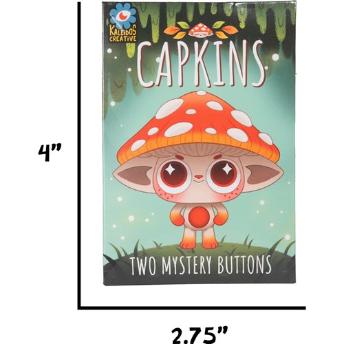 Capkins Mystery Envelope Button Case of 12