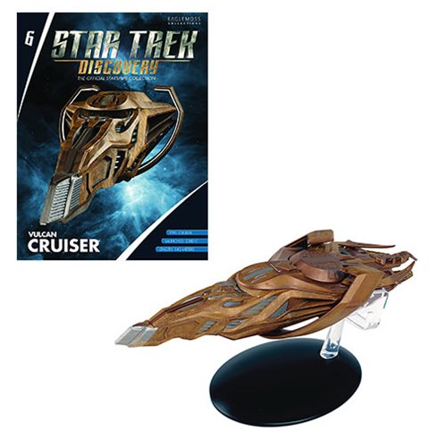 Star Trek Discovery Vulcan Cruiser Vehicle with Collector Magazine #6