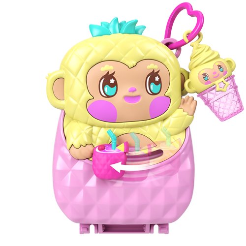 Polly Pocket Pineapple Monkey Compact Playset