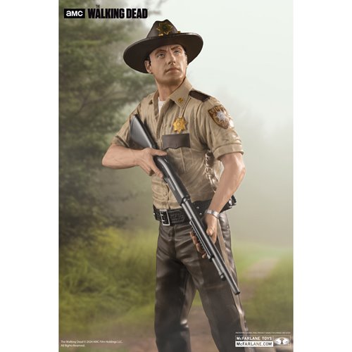 The Walking Dead Rick Grimes 1:8 Scale Posed Figure