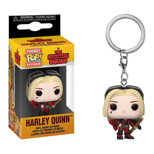 The Suicide Squad Harley Quinn Bodysuit  Pop! Key Chain