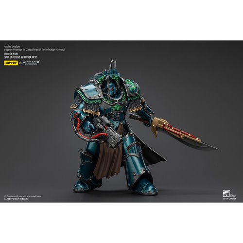 Joy Toy Warhammer The Horus Heresy Alpha Legion Legion Praetor Cataphractii Terminator Armor 1:18 Sc