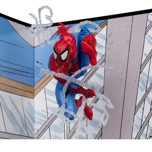 Marvel Spider-Man Amazing Spider-Man #302 1:10 Scale Posed Figure with Scene and Comic