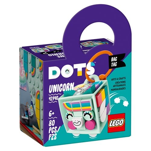 LEGO 41940 DOTS Bag Tag Unicorn