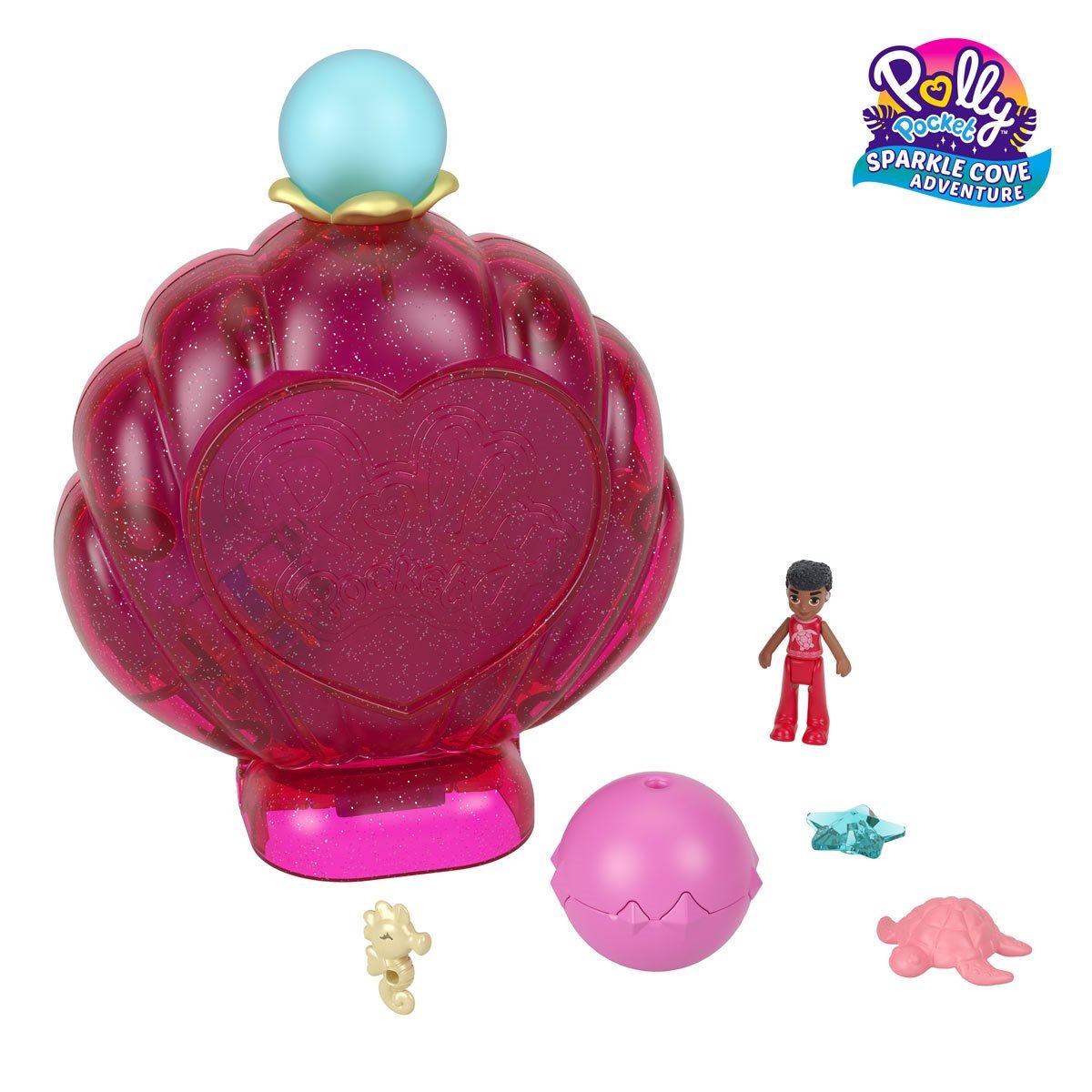 Polly Pocket sand Fun Surprises with doll Mattel