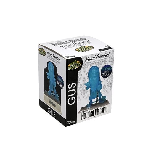 Haunted Mansion Hitchhiking Ghosts Gus Glow in the Dark Head Knocker Bobblehead
