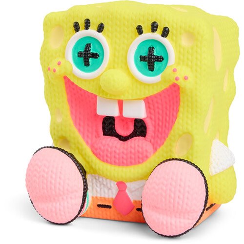 SpongeBob SquarePants #446 Black Light Handmade by Robots Vinyl Figure