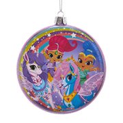 Shimmer and Shine 100 mm Blowmold Disc Ornament