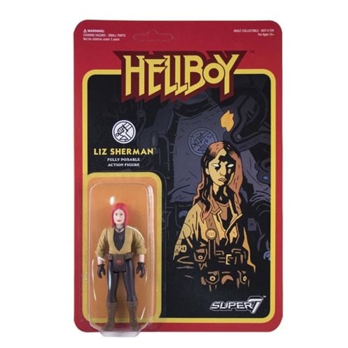 Hellboy Liz Sherman 3 3/4-Inch ReAction Figure