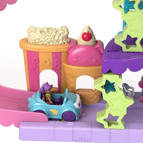 Polly Pocket Pollyville Drive-In Movie Theater Playset