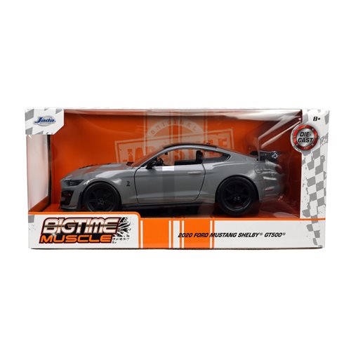 Bigtime Muscle 2020 Ford Mustang Shelby GT500 1:24 Scale Die-Cast Metal Vehicle