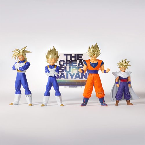 Dragon Ball Z Super Saiyan Vegeta Blood of Saiyans Statue