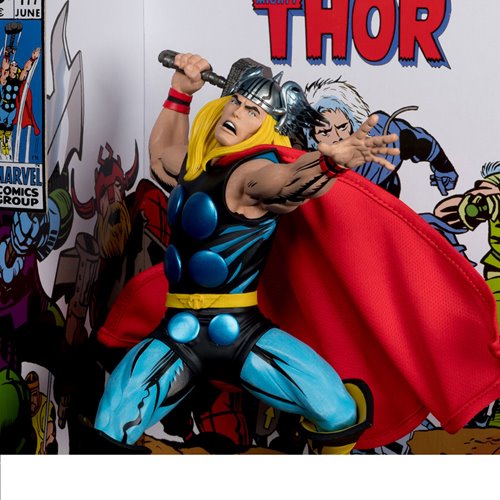 Marvel Thor The Mighty Thor #177 1:6 Scale Posed Figure with Scene