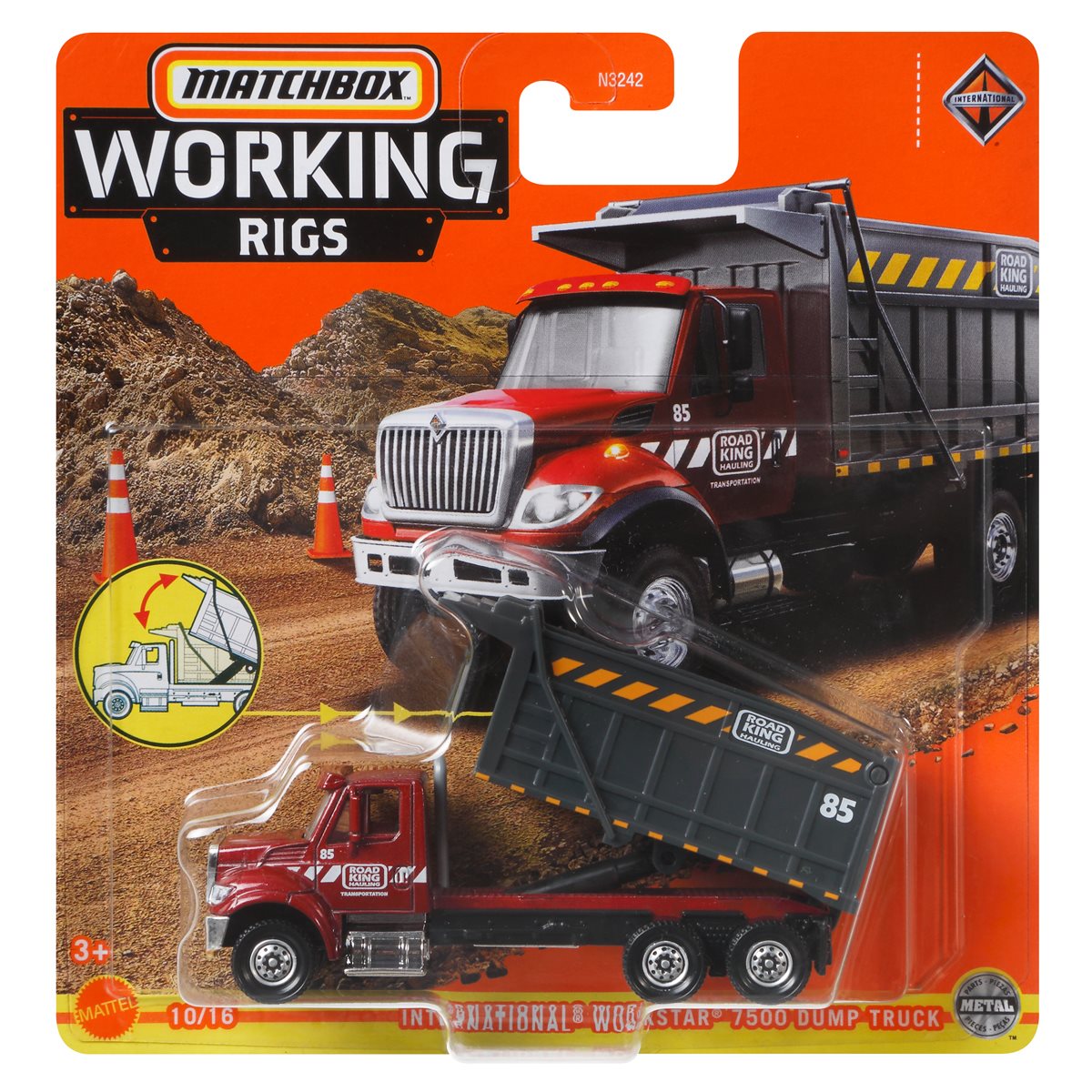 Matchbox Real Working Rigs 2021 Wave 3 Die-Cast Vehicle Case