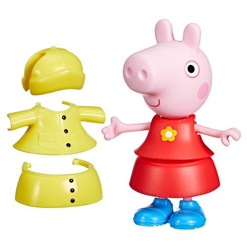 Peppa Pig Rainy Day Dress-Up Figure Doll
