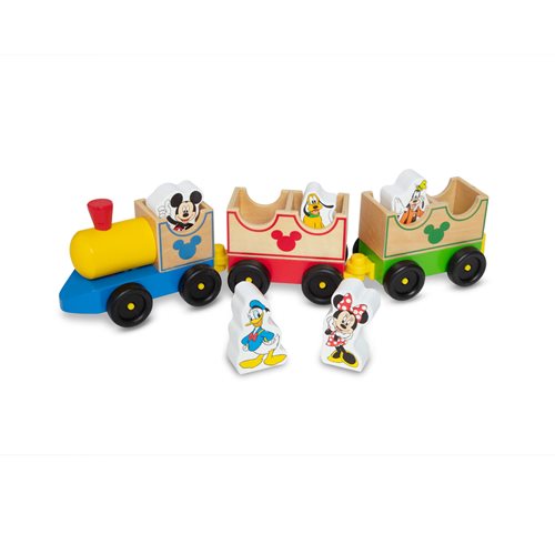 Mickey Mouse and Friends Wooden All Aboard Train