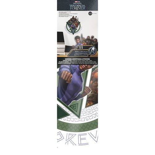 Black Panther: Wakanda Forever Giant Peel and Stick Wall Decals