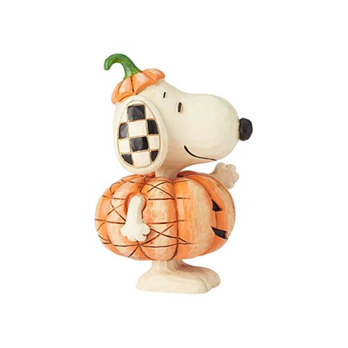 Peanuts Snoopy Pumpkin by Jim Shore Mini-Statue